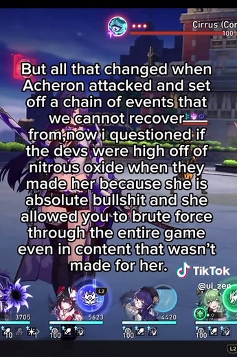 Understanding Acheron in Honkai: Star Rail Gameplay