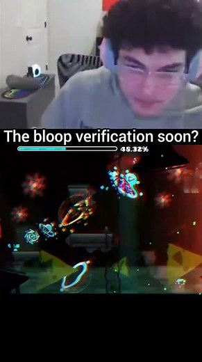 The bloop verification soon?? #shorts #geometrydash #gd