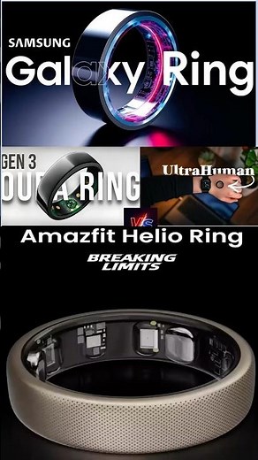 Ultimate Smart Ring Review: Galaxy Ring vs Oura vs Ultrahuman vs Amazfit |‪@yourtechdok‬