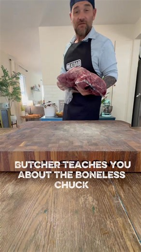 Knowing how to break down a whole boneless chuck roll isn’t just about skill — it’s about value, versatility, and respect for the cut. From Denver steaks to chuck eye and country-style roasts, every piece has purpose. Master the breakdown, and you master the craft. 💪🐄 #ButcherLife #CulinarySkills #NoseToTail #BeefBreakdown #ChuckRoll | Meatdad
