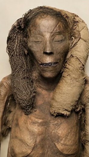 Lady Rai: The Mummy with Braided Hair That Survived Time #egyptianmuseum #pyramidsofegypt #history