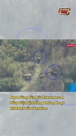 Nga Dùng Tên Lửa Iskander-M Hủy Diệt Hệ thống Phóng Loạt HIMARS Của Ukraine