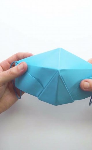 Origami Face Mask #Shorts