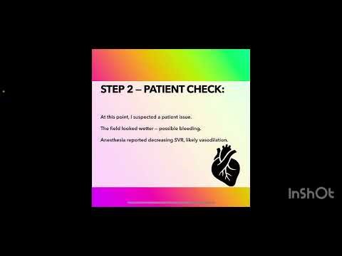 Sudden BP Drop on CPB: Perfusionist Real-Time Management