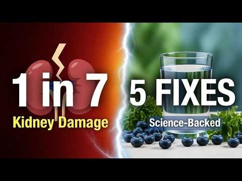 5 Habits That Repair Kidney Damage in Just Weeks without medication #KidneyHealth #KidneyFunction