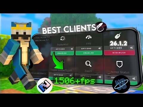 I found 2026 🚀 Best fps boost+ pvp client for | 26.1.2 Mojo launcher/zailth launcher 300+ fps 😱