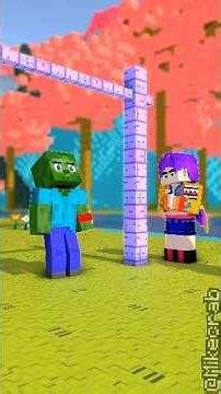 When Zombie Shows Off His Ultimate Spin ( Hindi ) #shorts #minecraft #animation #trending #ytshorts