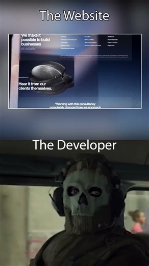 The Website Vs The Developer🚀 Funny Web Design Videos Comment to get a Real Website #websitedesign