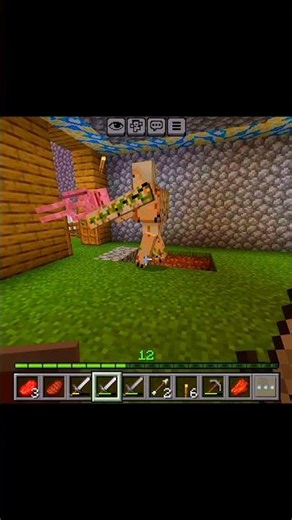 🫣gulp gulp.. #shorts #minecraft #gaming