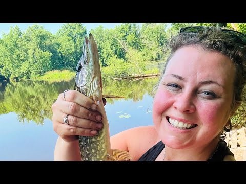 Fishing the Embarrass River, over 4th of July weekend! Check out the updated fish list below!