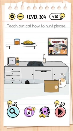 Brain 🧠 test game 🎮 level 204 solved #puzzle #gameplay #viral #shorts