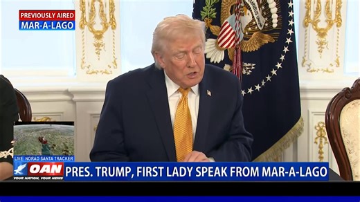 President Trump: “Drug trafficking by sea is down 96%. Think of that — 96%.” Watch OAN Live here: https://live.oann.com/home.ktv?utm_source=socials&utm_medium=social media&utm_campaign=fb | One America News Network