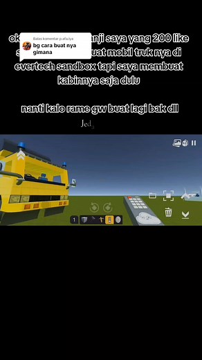 Tutorial Membuat Truck di Evertech Sandbox