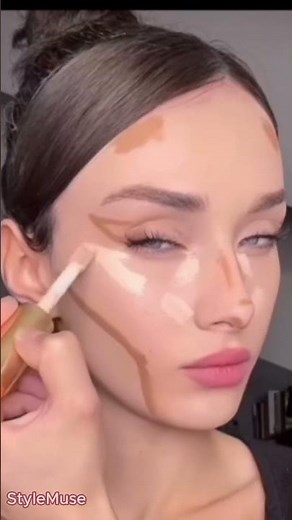 Face Contour Tutorial for Beginners | Quick Contouring Tips #FaceContour #ContouringForBeginners