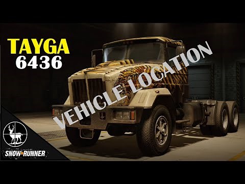 How To Unlock TAYGA 6436 SNOWRUNNER Vehicle Location