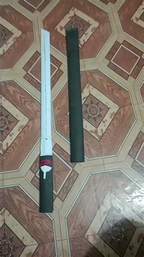 Sasuke Uchihas sword blade Kusanagi#naruto #made with paper#origami