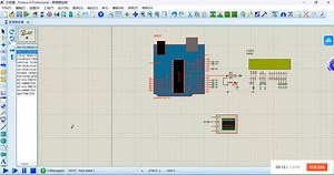 proteus实现arduino对LCD 16X2显示屏的控制效果展示