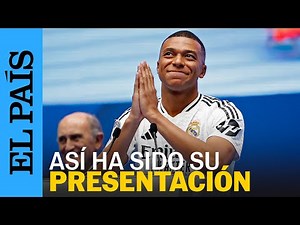 La presentación de Kylian Mbappé con el Real Madrid y su primera rueda de prensa | EL PAÍS