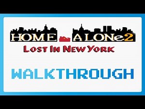 Home Alone 2 Lost in New York (NES) Full Video Walkthrough No Commentary HD Longplay