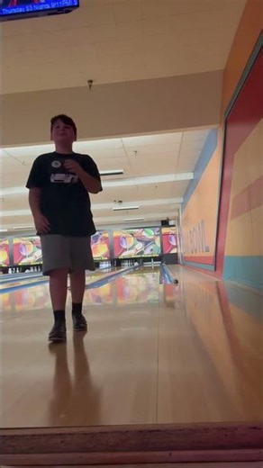 Micro boy bowling