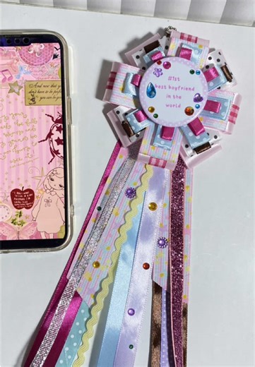 Replying to @r semoga jelas ya manteman 😭🫶🏻 #rosettebadge #tutorial #rosetteribbon