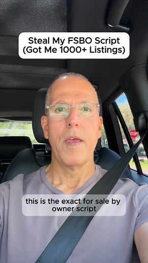 Steal my FSBO script 👇 If you want to practice these calls before getting infront of real sellers, try SalesGo AI for Free. #realtoroftiktok #realtor #realestate #realestateagent | Chris Heller