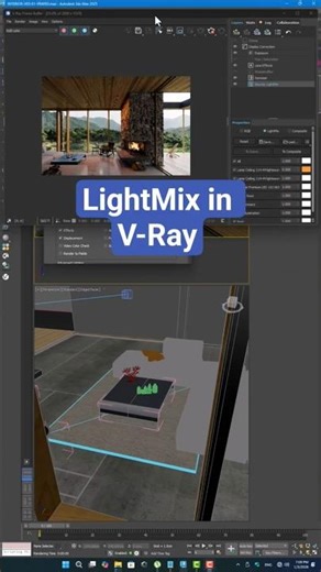 Control Lighting with V-Ray LightMix | Quick Tutorial