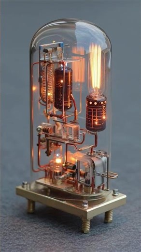 Steampunk-Style Nixie Tube Clock/Lamp
