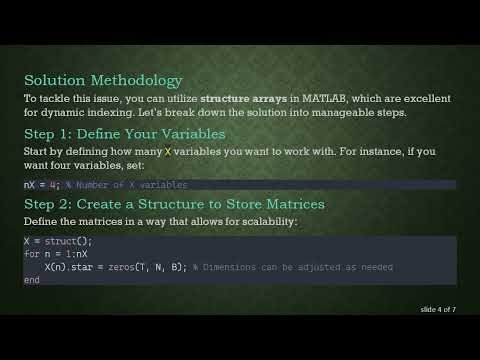 How to Dynamically Create Multiple Matrices in MATLAB: Your Guide to Flexible Simulation