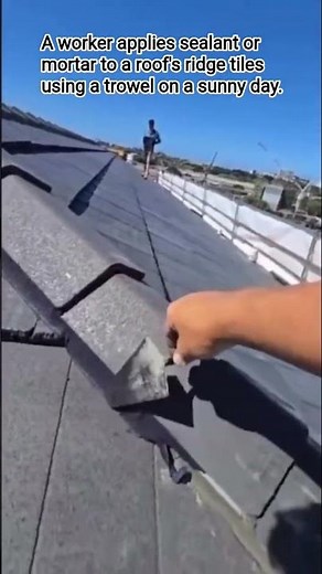 The Art of Pointing: Finishing a Modern Tile Roof