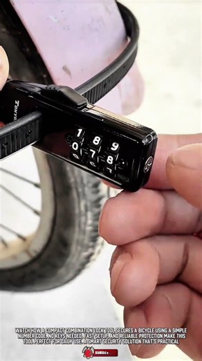 Reliable Securing Tool: Keyless Combination Lock for Fast and Safe Setup