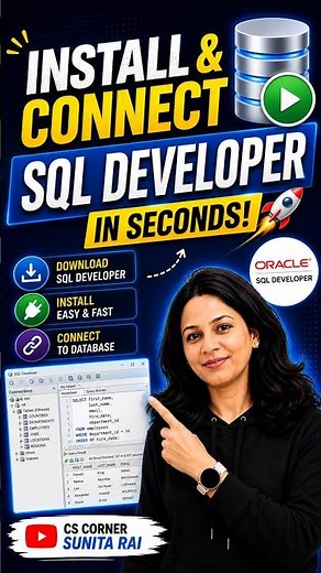 Install & Connect SQL Developer in seconds! 🚀