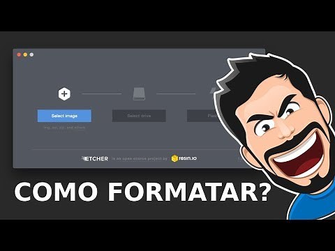 Como FORMATAR um PEN DRIVE criado pelo Etcher - Tutorial