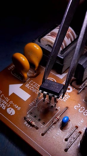 Power supply ⚡️ bord ic change #repair