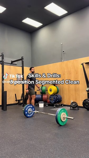 Clean Drill for Stronger Olympic Lifts