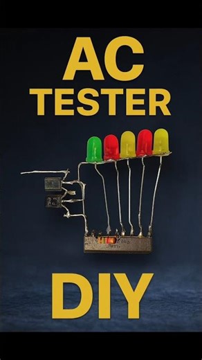 DIY AC Tester Circuit | KA2284 IC with F422 Transistor | Distance Current Detector Project
