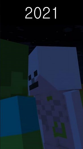 Evolution of Skeleton - Minecraft Animation