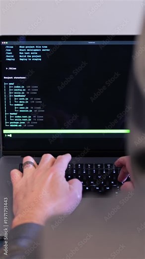 Middle Aged Man Turns Hacker in Hoodie After Using Vibe Coding Command Line Interface Artificial Intelligence Large Language Model Assistant Concept