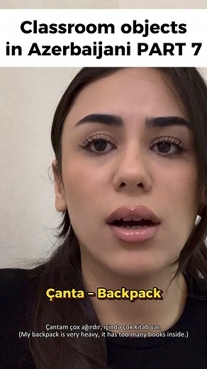 From Books to Backpacks – Azerbaijani Classroom Words Explained! ✅ Apply for Online Private Azeri Classes - Link in Bio☝ . . . . . . #language #azerbaijani #azeri #learnlanguages #languagelearning #europe #asia #languagechallenge #polyglot #learnlanguage #languages #learnazerbaijani #middleeast #caucasus #languageclassesonline | Learn Azerbaijani Today