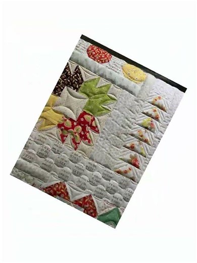 Rosamond’s Autumn Splendor quilt is finished!
