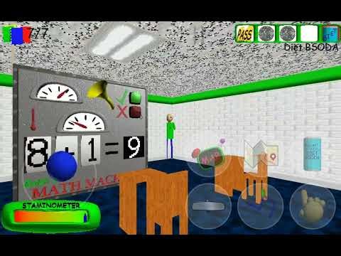 Baldi can't move? Baldi's Basics Plus V0.11 android (private port)