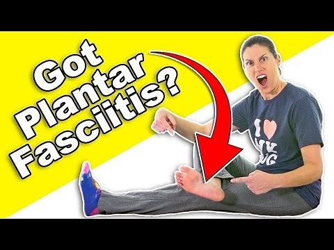 The BEST Plantar Fasciitis Pain Relief Stretches!