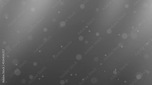 4K Video moving bubbles gradiant backgorund gray Stock Video