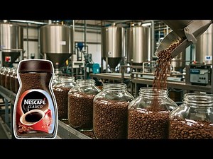 How Instant Coffee is Made in a Factory [Full Process]