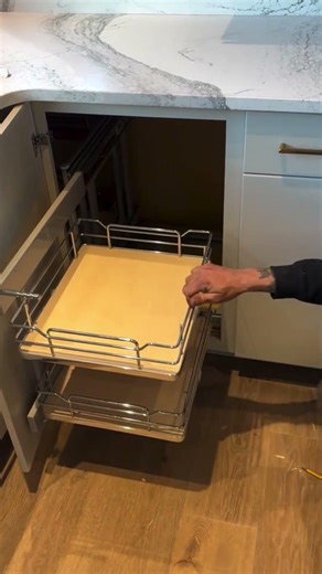 Modular Kitchen Corner Storage Solutions | Maximize Your Kitchen Organization #shorts