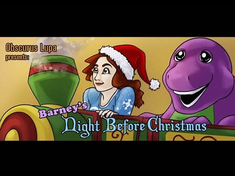 Barney's Night Before Christmas (1999) (Obscurus Lupa Presents) (FROM THE ARCHIVES)