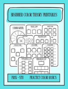 Beginner Color Theory Worksheets