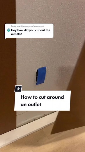 DIY Hack: Cutting Around an Outlet