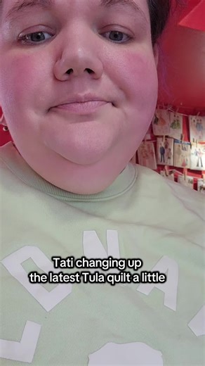 Tati is *slightly* changing up her Homespun Tula Quilt #sewing #quilting #sewonsewnorth