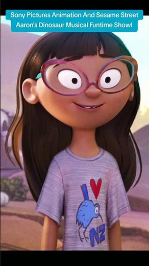 Sony Pictures Animation And Sesame Street Aaron's Dinosaur Musical Funtime Show!